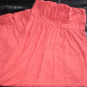 Coral Tube Dress